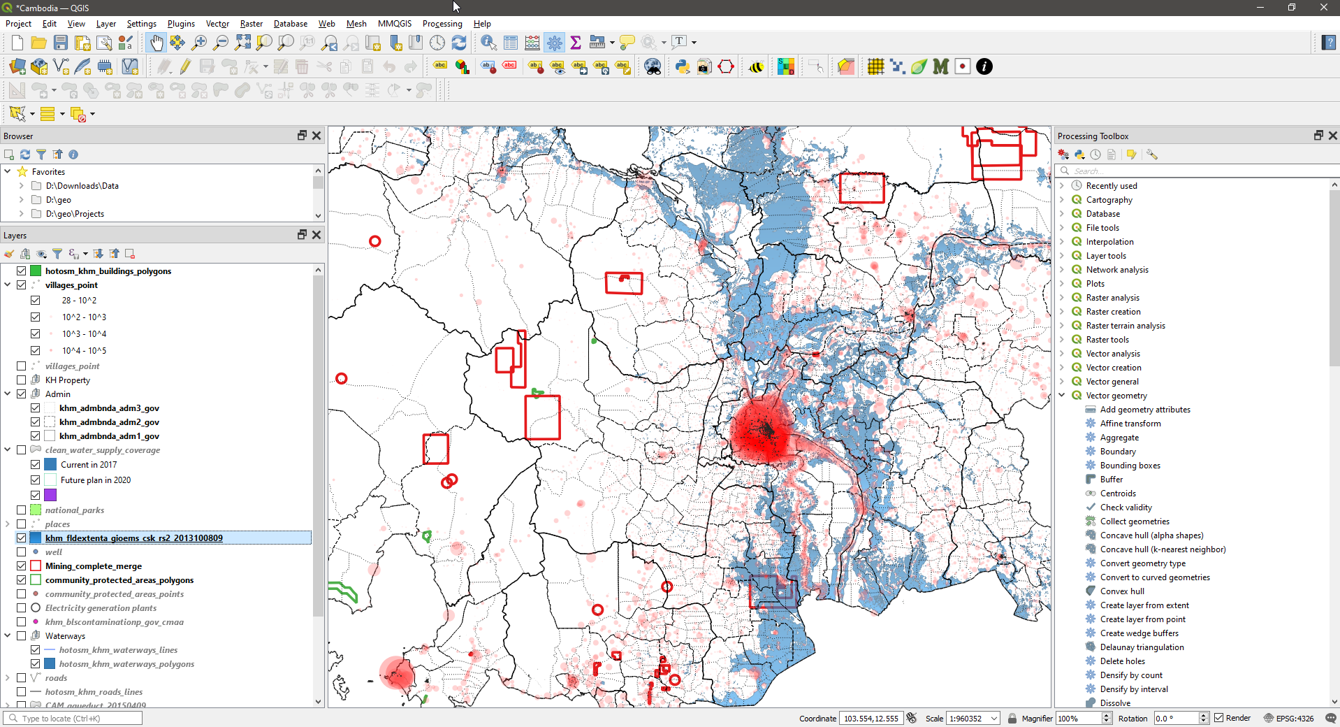 GIS mapping software image